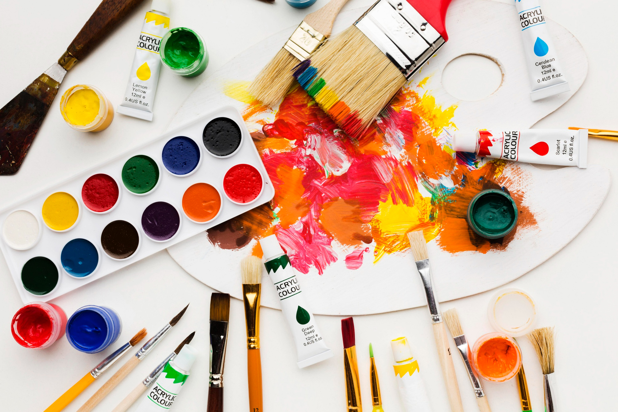 Free art materials for painters