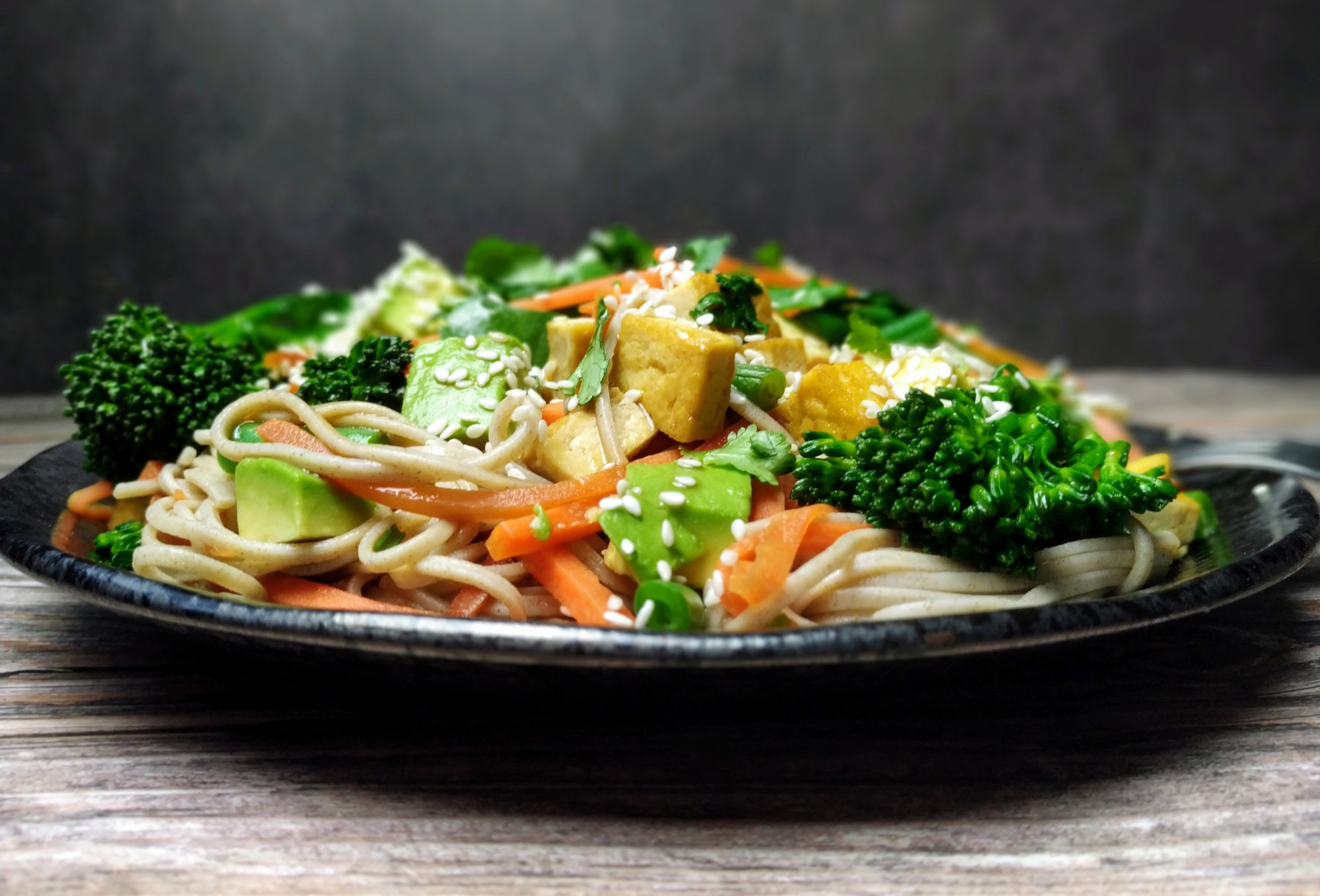 Teriyaki Soba Noodle And Tofu Salad – Vegan Easy